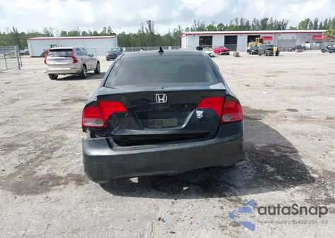 2008 Honda Civic Lx z USA, uszkodzony, nr VIN 2HGFA16588H315489